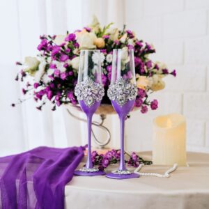 PURPLE ROSE FLUTES